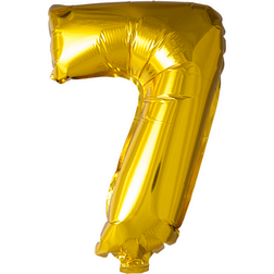 Folie Siffror ballong i GULD 41 cm 7