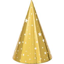 PartyDeco Partyhattar Stars 6-pack