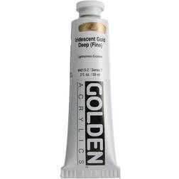 Golden Iridescent and Interference Acrylics iridescent gold deep fine 2 oz