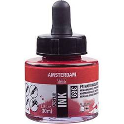 Amsterdam Acrylic Ink Bottle Primary Magenta 30ml