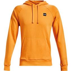 Under Armour Rival Fleece Hoodie Men - Omega Orange/Onyx White