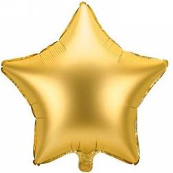 PartyDeco Foil Ballons Star 48cm Gold