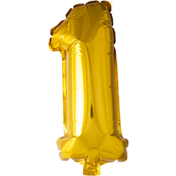 Folie Siffror ballong i GULD 41 cm 1