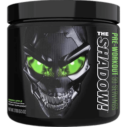 JNX Sports The Shadow High Stimulant Pre-Workout, 30 Servings, Green Apple