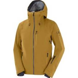 Salomon Outlaw 3L Ski Jacket Men - Bronze Brown