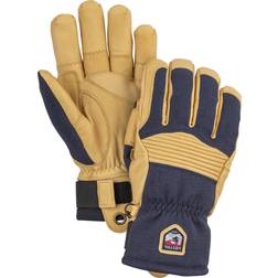 Hestra Army Leather Couloir Gloves - Navy/Tan