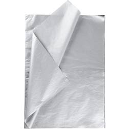 Tissue Paper, 50x70 cm, 17 g, silver, 25 sheet/ 1 pack