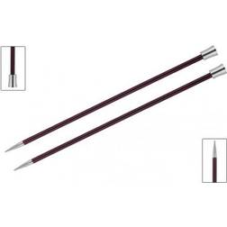 Knitpro Zing 40cm Single Point Knitting Needles 6.00mm (KP47333)