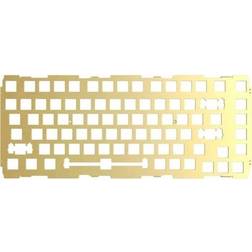 Glorious GMMK PRO 75 % Switch Plate ISO Blass Upgrade Accessories Guld