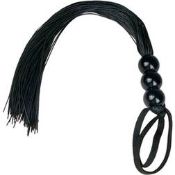 Easytoys Fetish Collection Spanking Toy Black Silicone Whip Roleplaying Whip