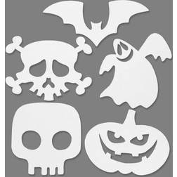 Creativ Company Halloween Motifs, size 25x17 cm, 230 g, white, 16 pc/ 1 pack