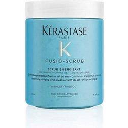 Kérastase Fusio Scrub Énergisant Rengöringspeeling För fet hårbotten 500ml