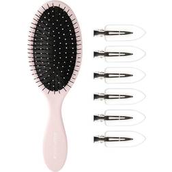 Brushworks Luxury Pink Hair Styling Set