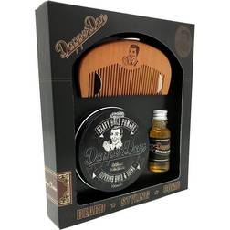 Dapper Dan Hairy Man Combo Gift Set Heavy Hold Pomade