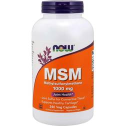 Now Foods MSM Methylsulphonylmethane 1000mg 240 vcaps