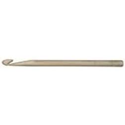 Knitpro Basix Birch: Crochet Hooks: Single Ended: 15cm x 3.50mm, Birchwood, Multi-Colour, 3.5mm