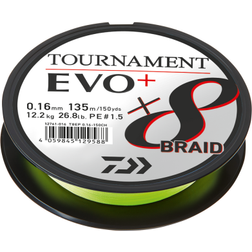 Daiwa Tournament X8 Braid Evo (Chartreuse,0.10mm 135m)