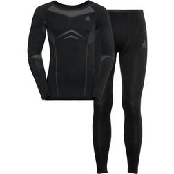 Odlo Performance Warm Set Bekleidung Herren schwarz