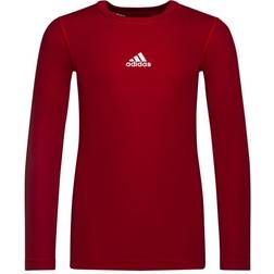 Adidas Aeroready Tech-fit Long Sleeve T-shirt - Red