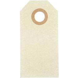 Creotime Manila Tags, size 3x6 cm, 250 g, cream, 1000 pc/ 1 pack