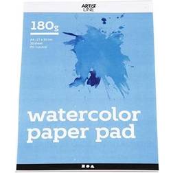 Creativ Company Watercolour Paper Pad, A4, 210x297 mm, 180 g, white, 20 sheet/ 1 pc