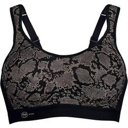 Anita Maximum Support Extreme Control Sports Bra - Black Patterned