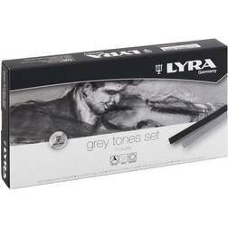 LYRA Polycrayons Soft Grey Tones 12 Box 17.4 x 9.0 x 2.0 cm