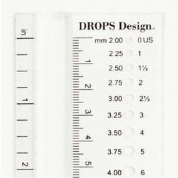 Drops Design Drops Design Stickmått 2.00 till 12.00 mm (0 till 17 US)