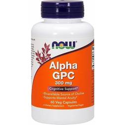 Now Foods Alpha GPC 300mg 60