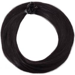 Rapunzel of Sweden Nail Hair Premium #1.2 Black Brown 50cm