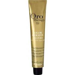 Fanola Champú ORO THERAPY 24K Zaffiro Puro Irradiante Cabellos rubios o decolorados Zafiro Keratina Oro micro-activo Aceite Argán Aceite Juncia Dulce Nilo Filtro UV PROFESIONAL 10.1fl oz