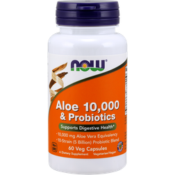 Now Foods Aloe 10000 & Probiotics 60 pcs
