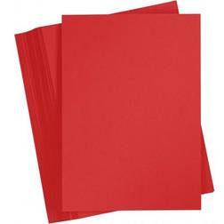 Card, A4, 210x297 mm, 180 g, christmas red, 100 sheet/ 1 pack