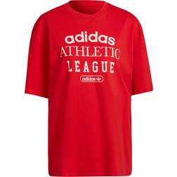 Adidas Retro Luxury T-shirt - Vivid Red