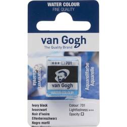 Van Gogh Watercolour Paint Ivory Black