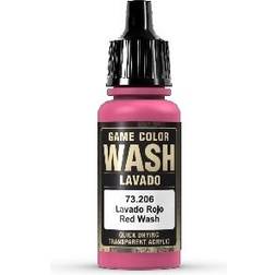 Vallejo Wash-Color, Red Wash, 17 ml