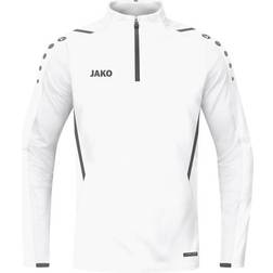 JAKO Challenge Zip Top - White/Anthra Light