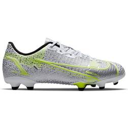 Nike Jr. Mercurial Vapor 14 Academy FG/MG - White/Metallic Silver/Volt/Black