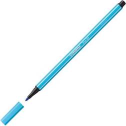 Stabilo 10 x Fasermaler pen 68 azurblau