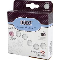 Dodz Adhesive Dots, D: 12 mm, thickness 2 mm, 100 pc/ 1 pack