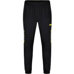 JAKO Challenge Polyester Trousers Unisex - Black/Citro