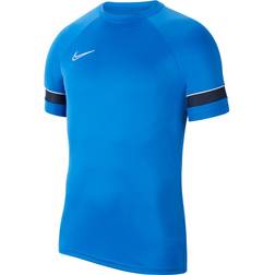 Nike Dri-FIT Academy Short-Sleeve Football Top Men - Royal Blue/White/Obsidian/White