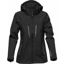 Stormtech Women's Patrol Softshell Jacket - Black/Carbon