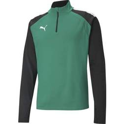 Puma teamLIGA Quarter-Zip Sweatshirt Men - Pepper Green/Black