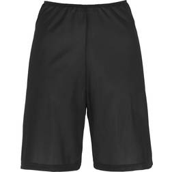Damella Microfiber Waist Slip Shorts - Black