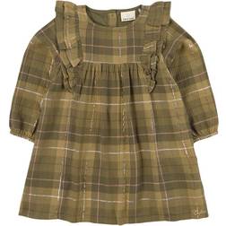 En Fant Dress - Burnt Olive (220128-9445)