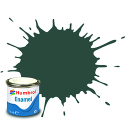 Humbrol 14ml No.1 Tinlet Enamel Paint 244 RLM 73 Grun Matt