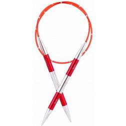 Knitpro KP42042 Knitting Pins: Circular, Red, 40cm x 2.25mm