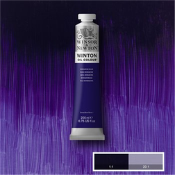 Winsor & Newton Oil Paint, Dioxazine Blue, 200ml