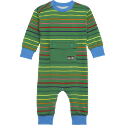 Adidas Infant X Classic Lego Onesie - Core Green/Bright Blue (H65343)